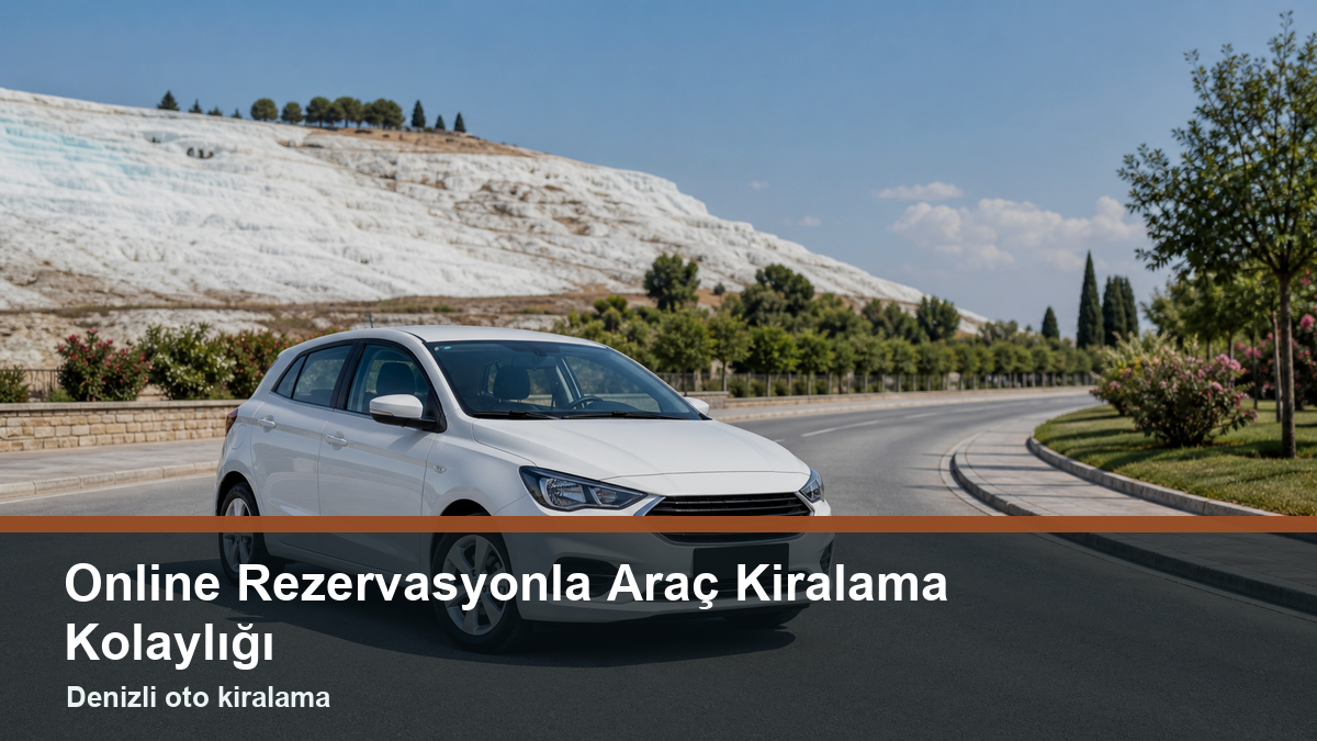 Online Rezervasyonla Araç Kiralama Kolaylığı