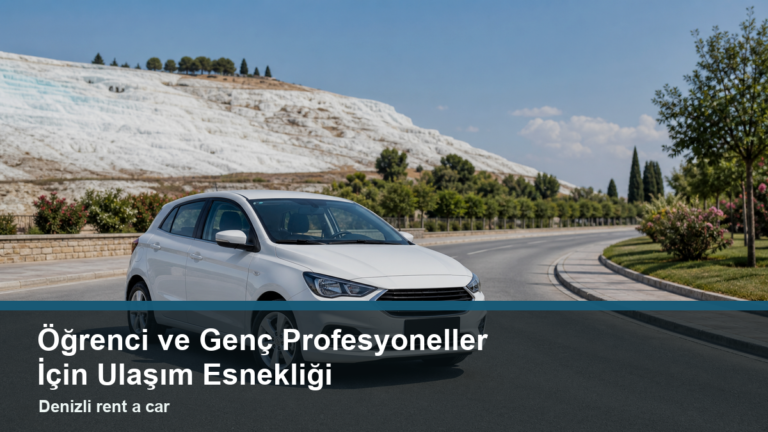 Öğrenci ve Genç Profesyoneller İçin Ulaşım Esnekliği