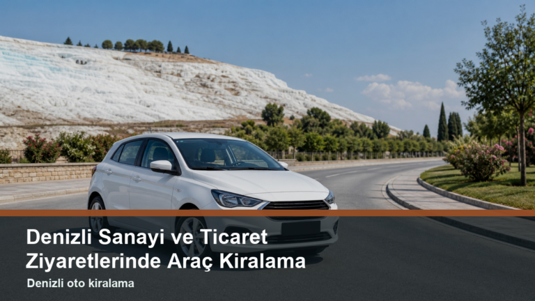 Denizli Sanayi ve Ticaret Ziyaretlerinde Araç Kiralama